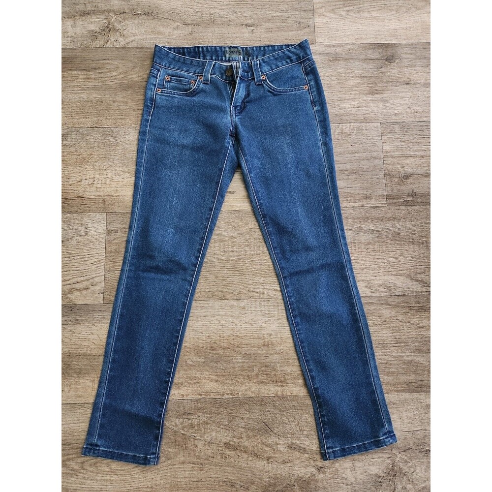 LEVI'S 502 STUDENT BLUE DENIM JEANS SIZE 28 X 30